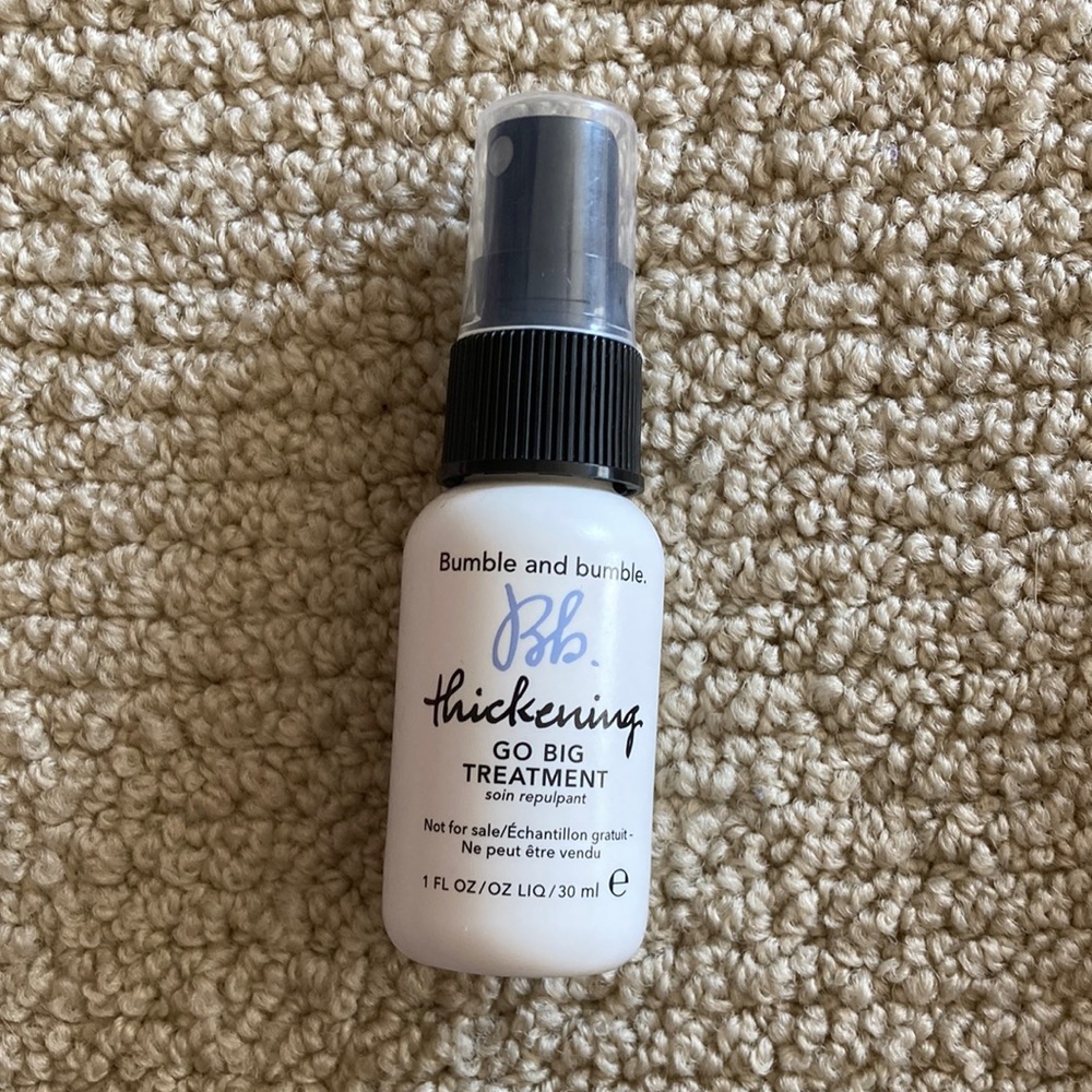 NEW Bumble and Bumble Bb Thickening Go Big Treatment Hair Spray 1 fl oz NWOB